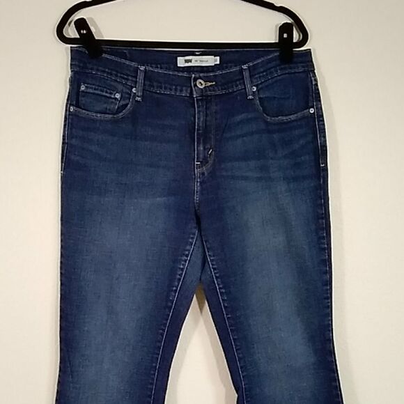 VTG,LEVI’S 515 BOOTCUT WOMEN JEANS SIZE 12 - Picture 12 of 16